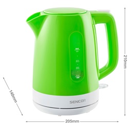 Sencor SWK 1021GR 1,0L-es zöld vízforraló