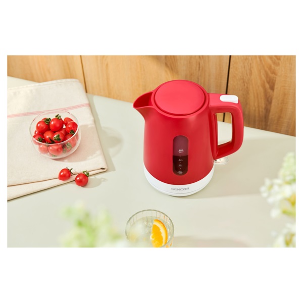Sencor SWK 1024RD 1,0L-es piros vízforraló