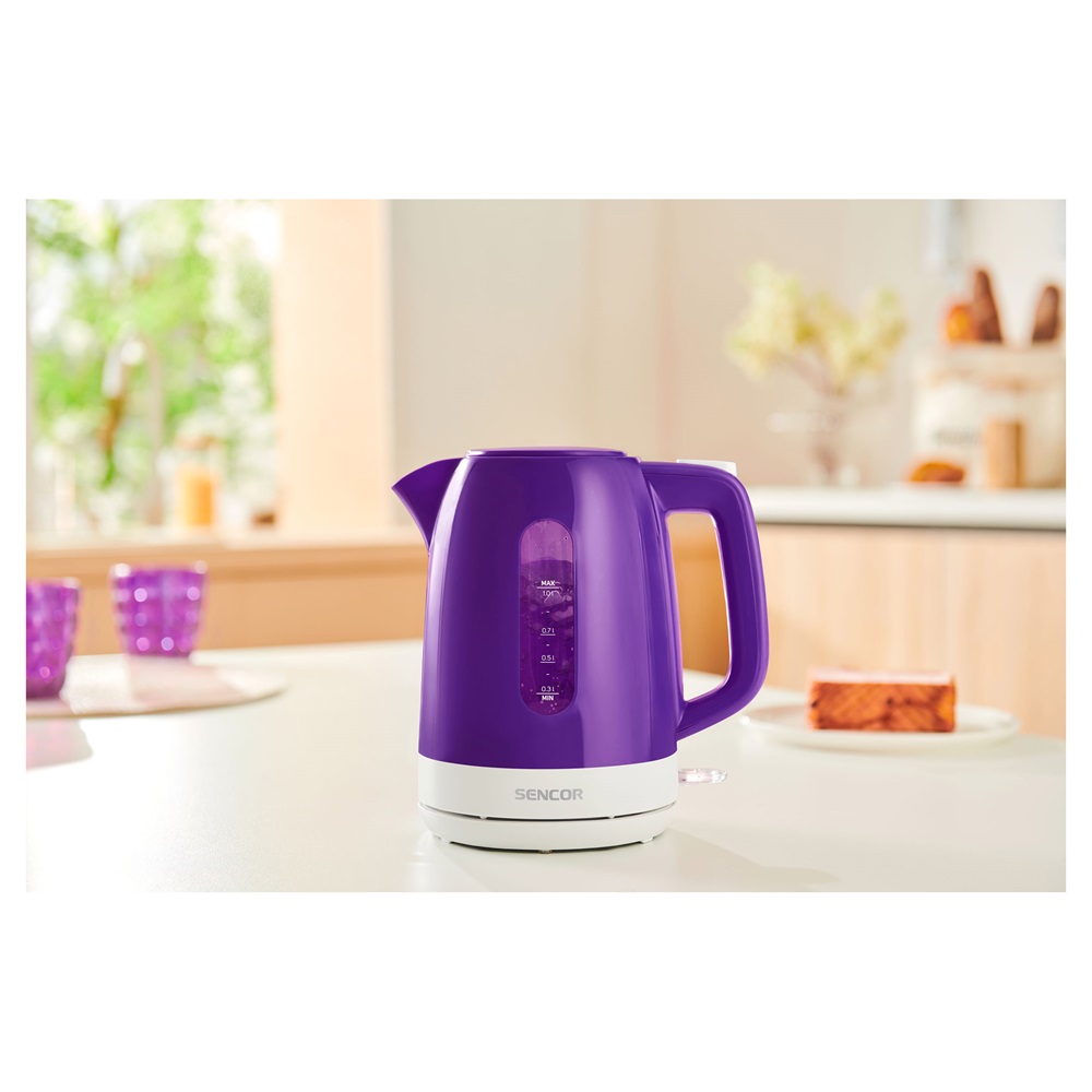 Sencor SWK 1025VT 1,0L-es lila vízforraló