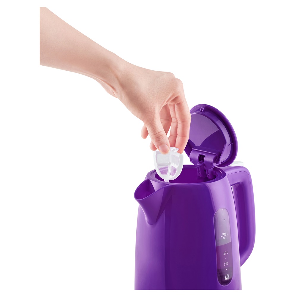 Sencor SWK 1025VT 1,0L-es lila vízforraló