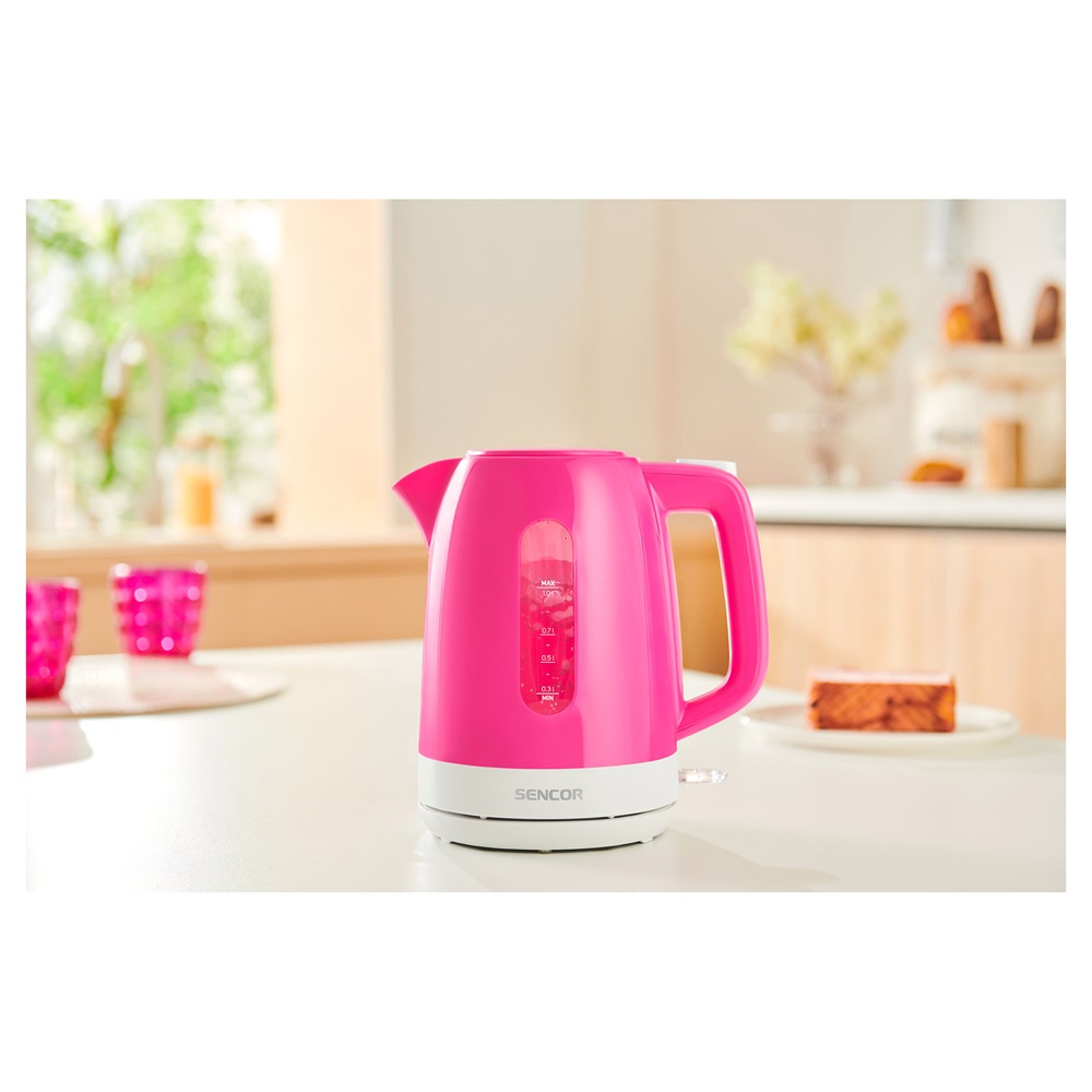 Sencor SWK 1028RS 1,0L-es rózsaszín vízforraló