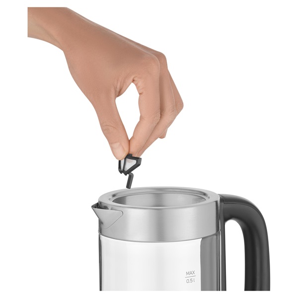 Sencor SWK 160SS 0,5L-es ezüst utazó vízforraló