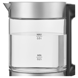 Sencor SWK 160SS 0,5L-es ezüst utazó vízforraló