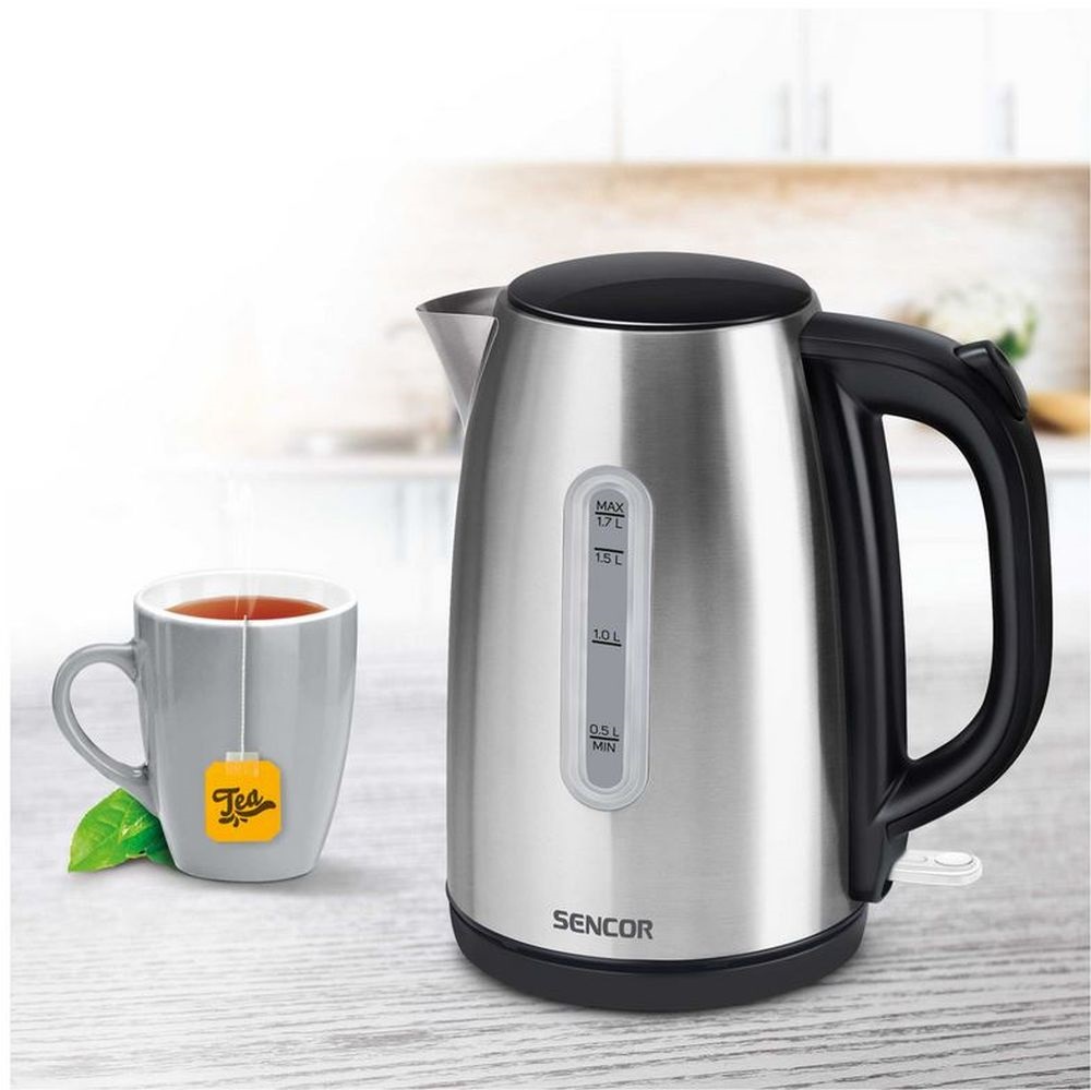 Sencor SWK 1720BK 1,7L-es fekete-inox vízforraló