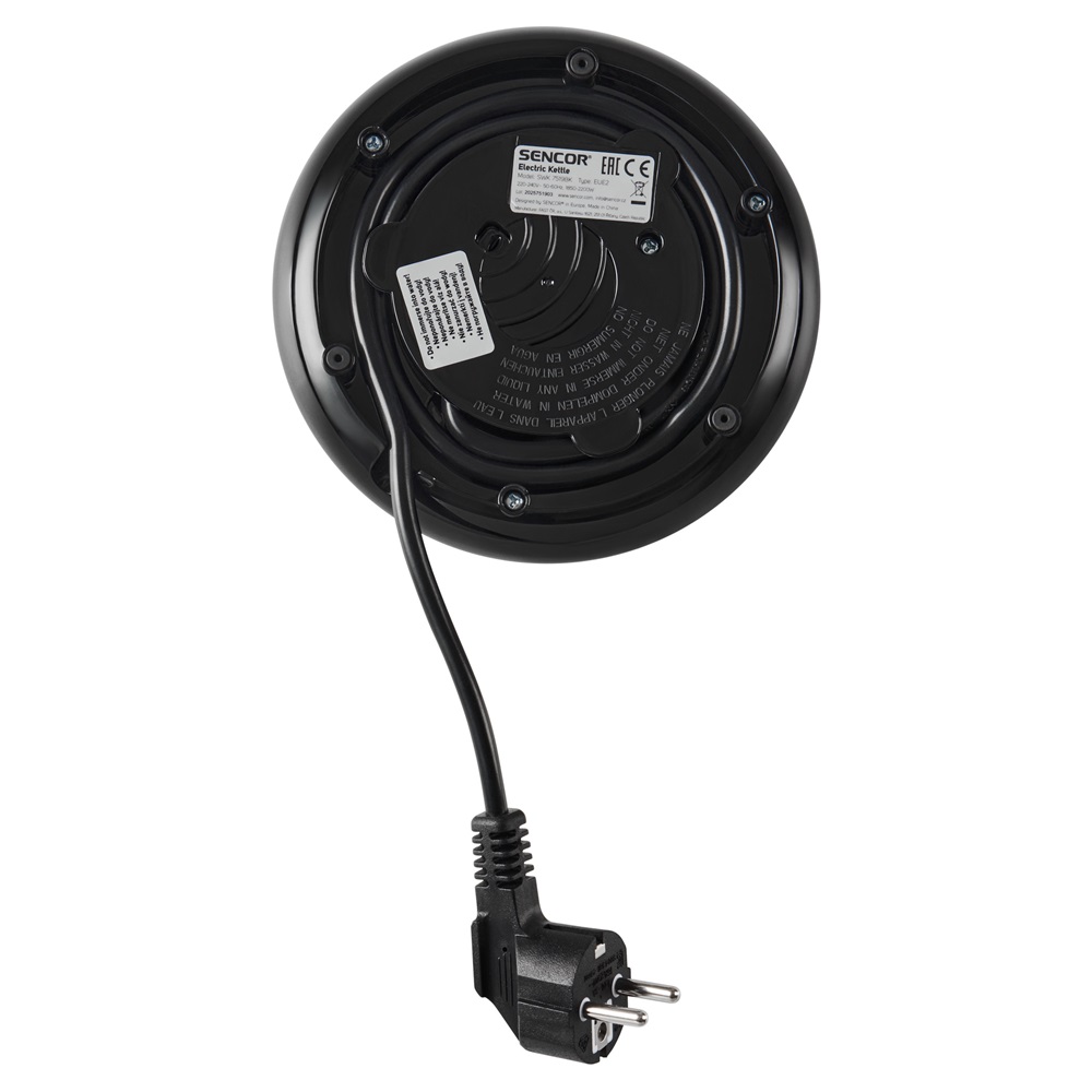 Sencor SWK 7519BK 1,7L-es fekete vízforraló