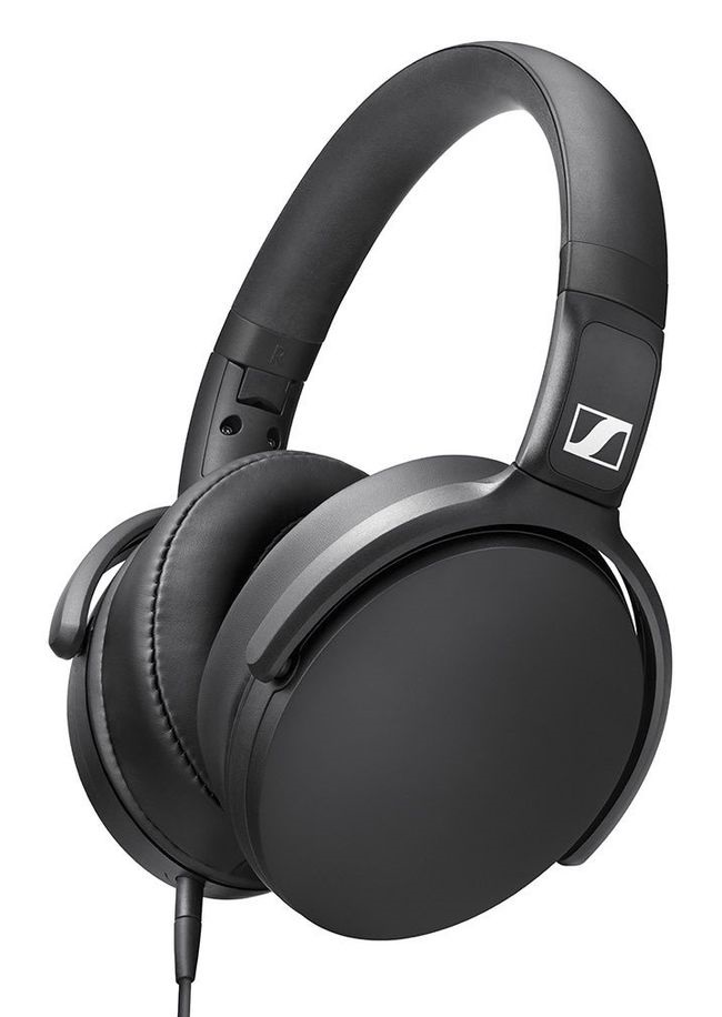 Sennheiser HD 400S fekete mikrofonos fejhallgató