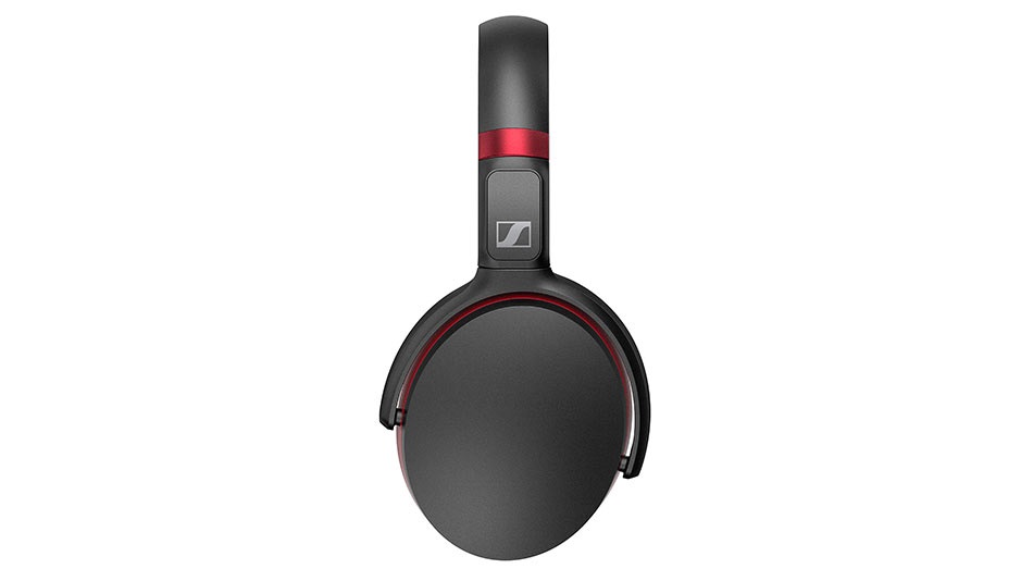 Sennheiser HD 458 BT Bluetooth aktív zajszűrős fekete-bordó fejhallgató