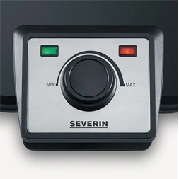 Severin WA 2106 fekete dupla gofrisütő