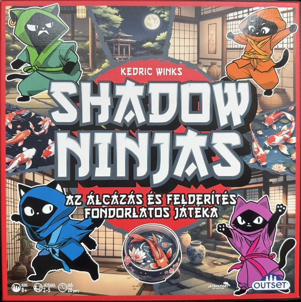 Shadow Ninjas társasjáték