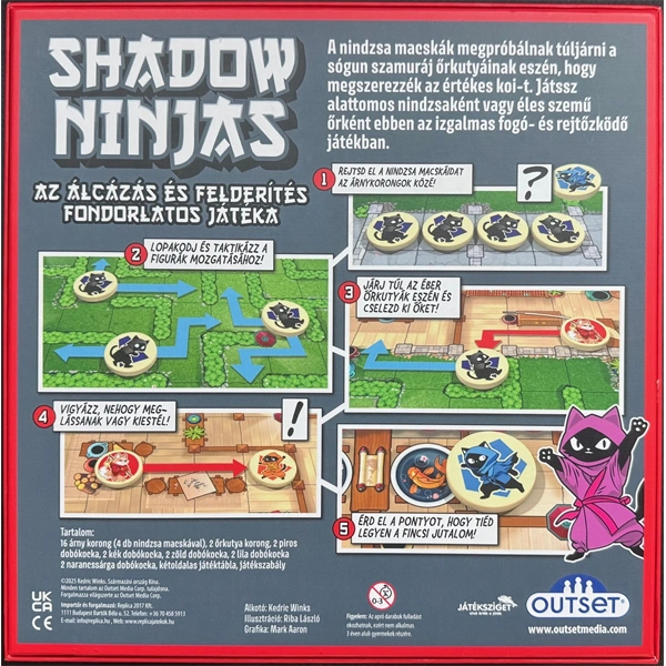 Shadow Ninjas társasjáték