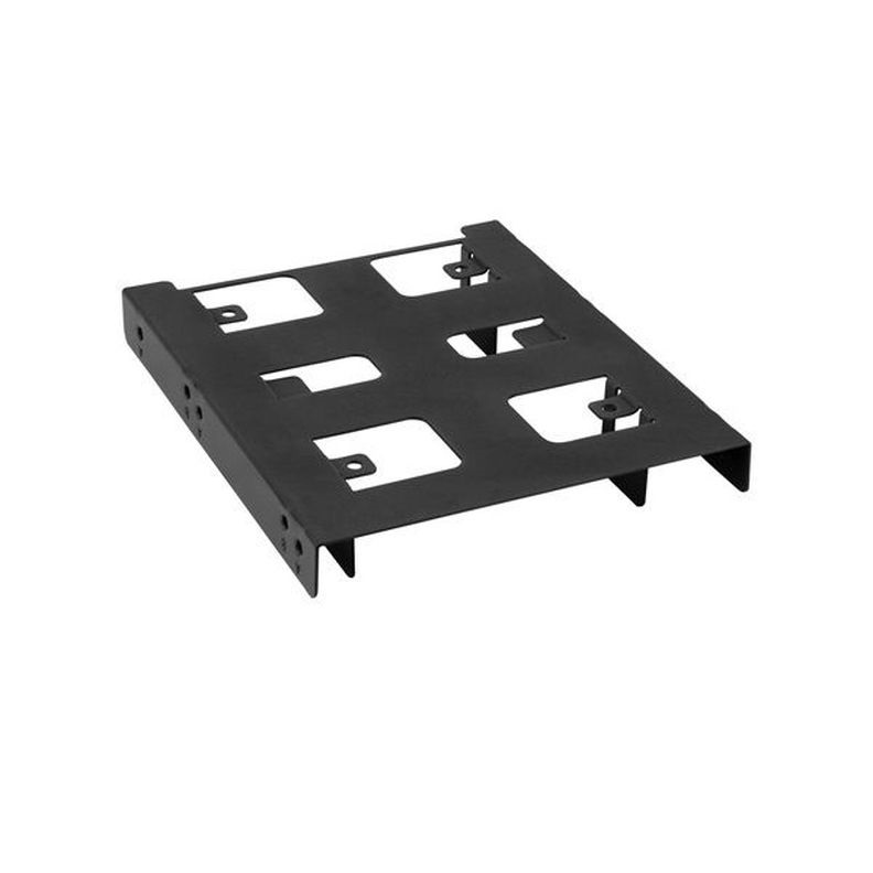 Sharkoon 3.5" BayExtension (2x 2.5" HDD/SSD számára; 3,5" helyre) fekete beépítő keret