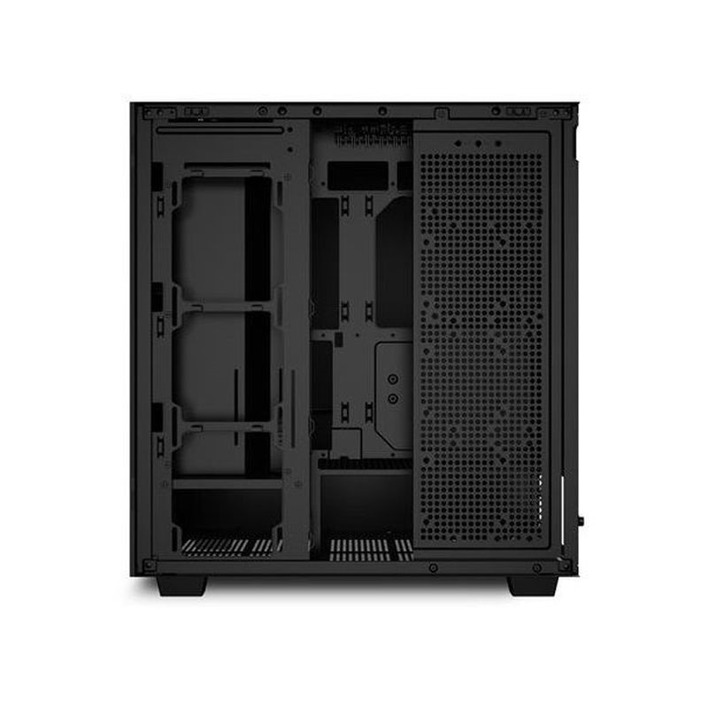 Sharkoon Számítógépház - Rebel C50 Black (fekete; 2x120 mm ventilátor, 2xUSB3.0; 1xUSB 3.2; I/O)
