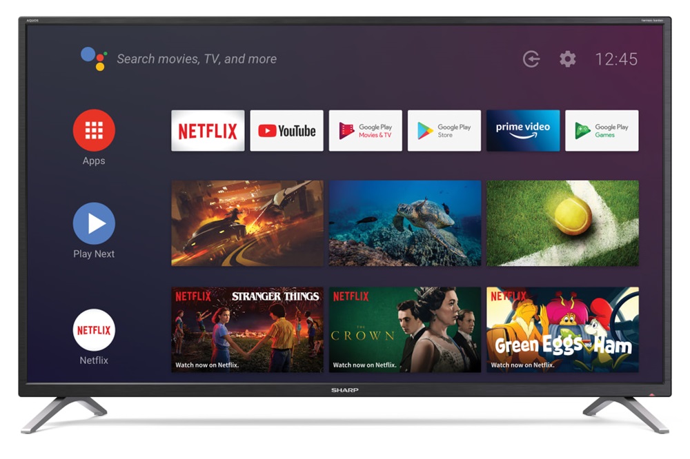 Sharp 32" 32BI2EA HD Ready Smart Android LED TV (Újracsomagolt)
