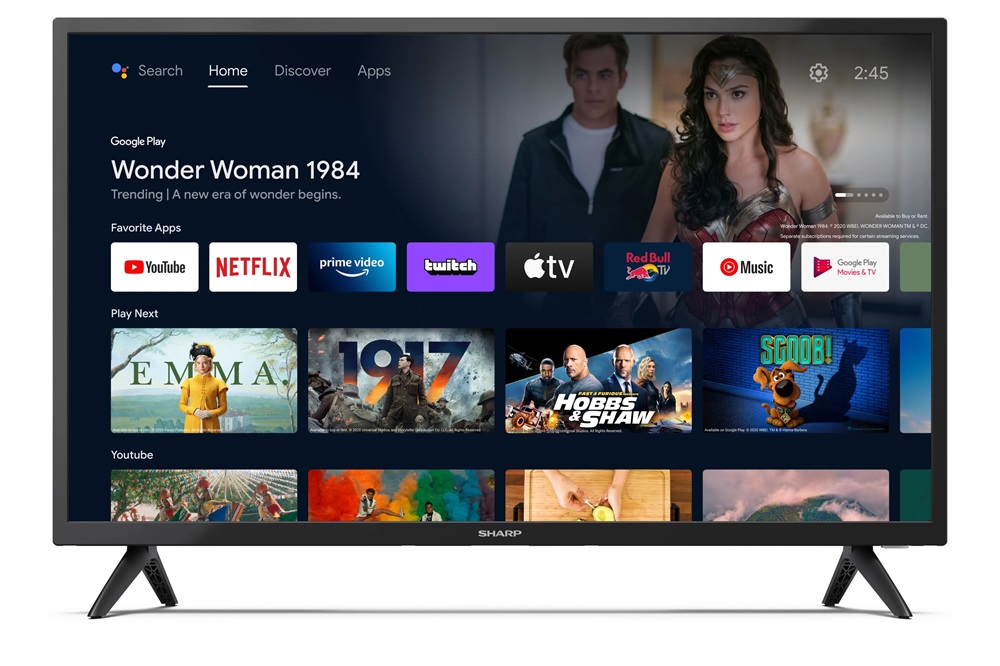 Sharp 32" 32FG2EA HD Android Smart LED TV