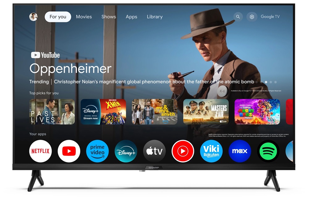 Sharp 32" 32GF2265E HD Ready Google Smart LED TV