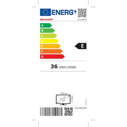 Sharp 40" 40FH2EA Full HD Android Smart LED TV (Újracsomagolt)