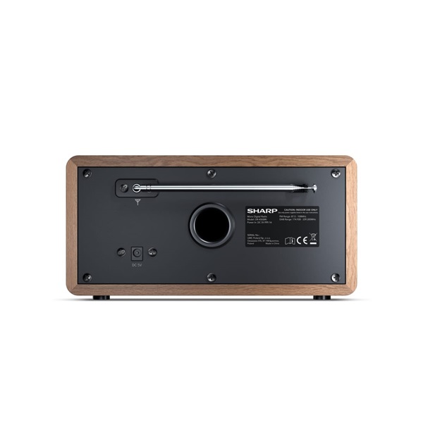 Sharp DR-450BR DAB+/RDS FM barna rádió