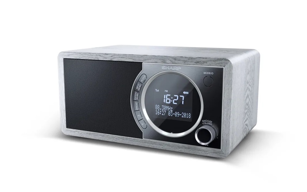 Sharp DR-450GR DAB+/RDS FM szürke rádió