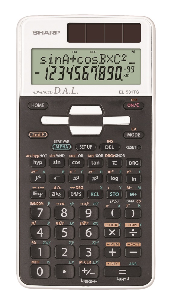 Sharp EL-531TGWH 273 funkciós tudományos számológép (Újracsomagolt)