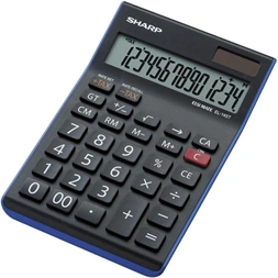 Sharp EL145TBL napelemes asztali számológép