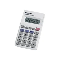Sharp EL233S alapműveletes zsebszámológép