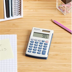 Sharp EL243S alapműveletes zsebszámológép