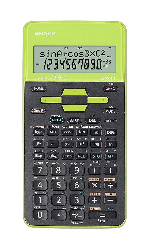 Sharp EL531THBGR 273 funkciós tudományos számológép