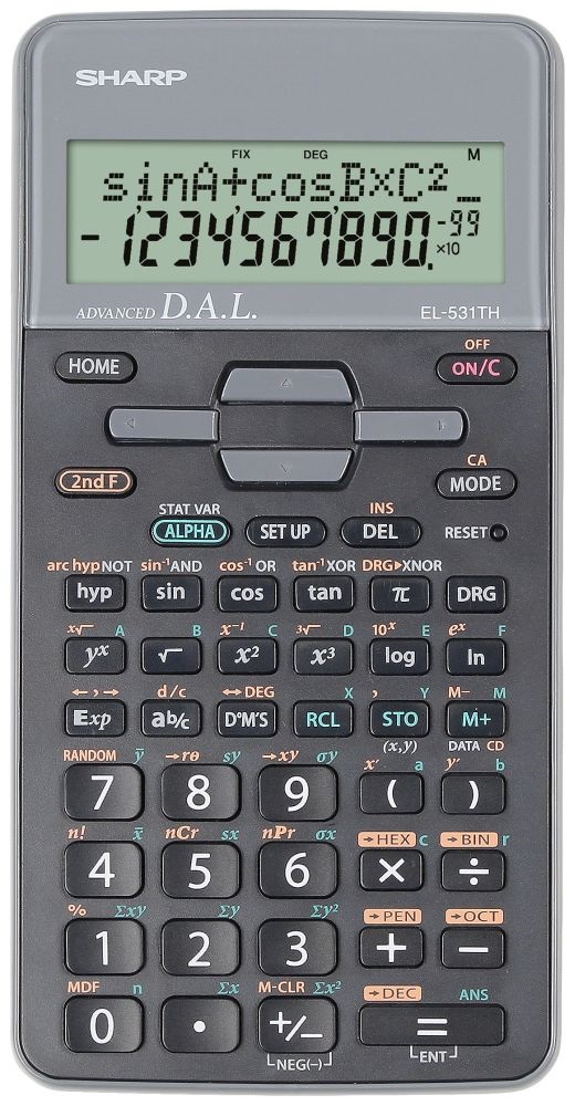 Sharp EL531THBGY 273 funkciós tudományos számológép