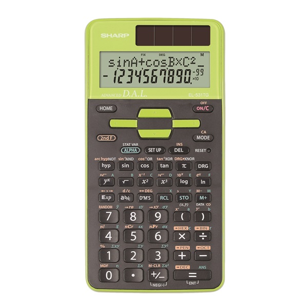 Sharp EL-531TGGR tudományos számológép