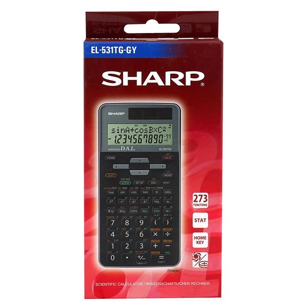 SHARP EL-531TGGY 273 funkciós tudományos számológép