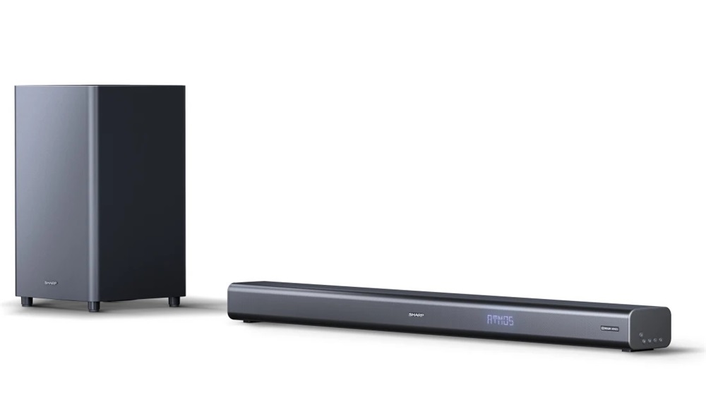 Sharp HT-SBW460 3.1 Dolby Atmos vezetéknélküli mélynyomóval hangprojektor rendszer