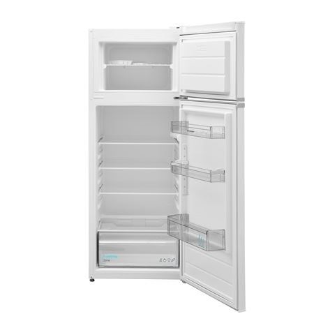 Sharp SJ-FTB01ITXLE-EU inox, felülfagyasztós, Hűtő:171L, Fagyasztó:42L, Nanofrost hűtőszekrény