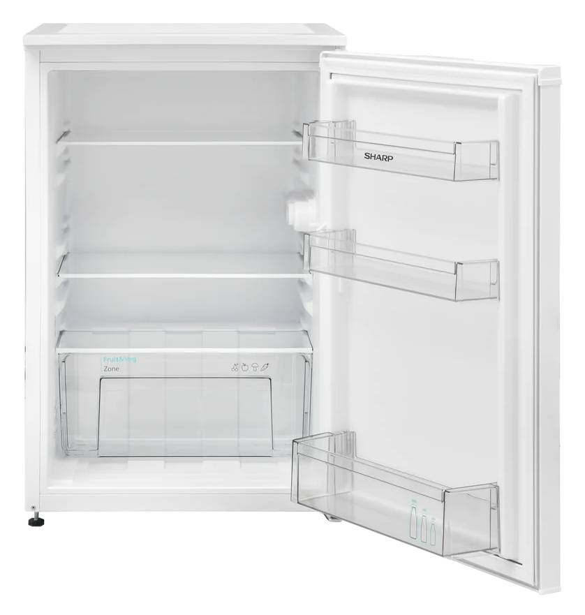 Sharp SJ-UE135T2W-EU fehér, egyajtós, Hűtő:135L, hűtőszekrény