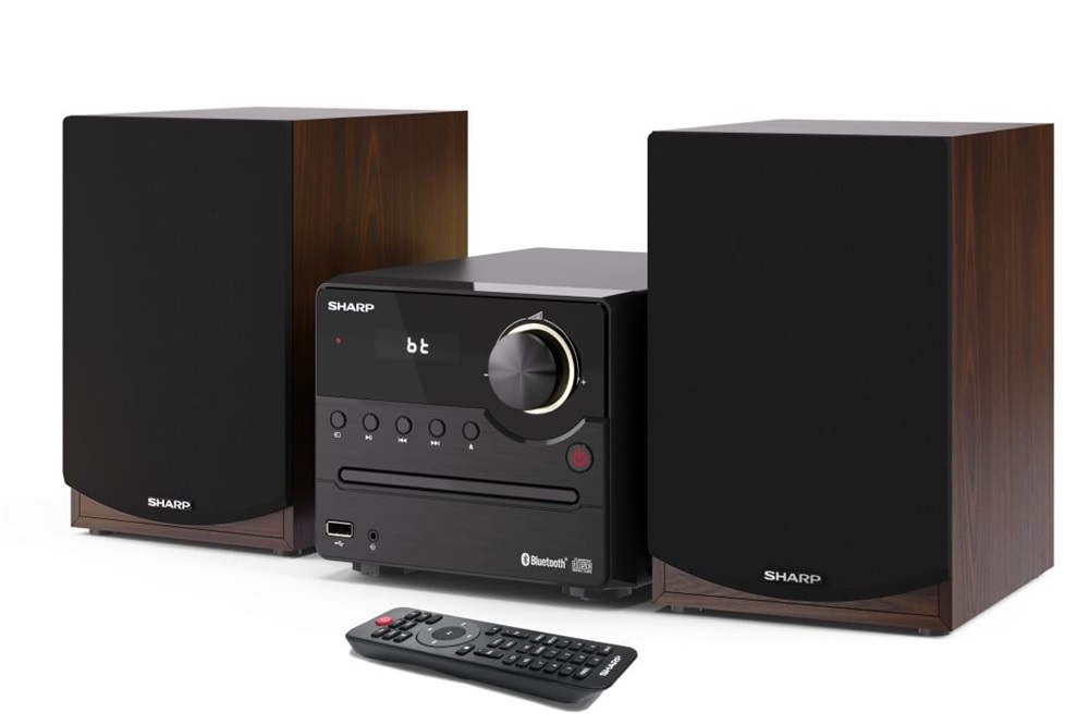 Sharp XL-B512BR Bluetooth/USB/CD barna Mikro Hifi (Újszerű)