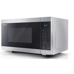 Sharp YC-MG81ES 900W 28L ezüst grillezős mikrohullámú sütő
