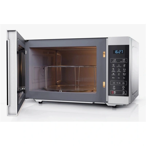 Sharp YC-MG81ES 900W 28L ezüst grillezős mikrohullámú sütő