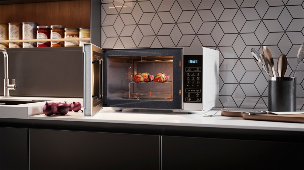 Sharp YC-MG81EW 900W 28L fehér mikrohullámú sütő