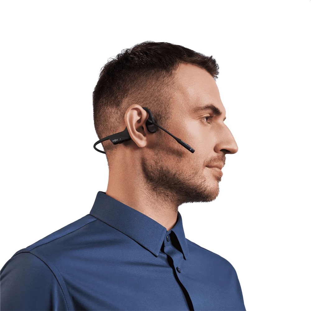 Shokz OpenComm2 UC 2025 Upgrade csontvezetéses USB-A vezeték nélküli headset
