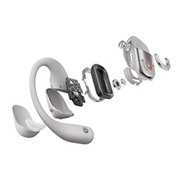 Shokz OpenFit 2 Plus True Wireless Bluetooth szürke fülhallgató