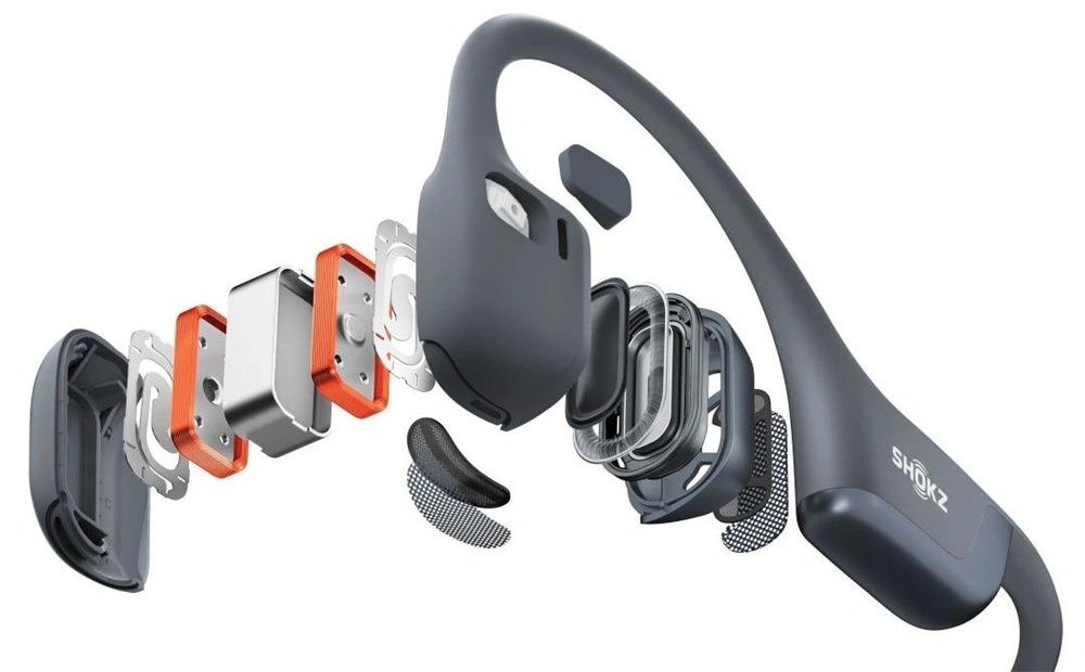 Shokz OpenRun Pro2 Mini Prémium csontvezetéses Bluetooth fekete Open-Ear sport fejhallgató