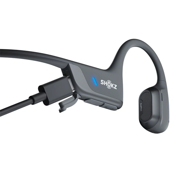 Shokz OpenRun Pro2 Mini Prémium csontvezetéses Bluetooth fekete Open-Ear sport fejhallgató