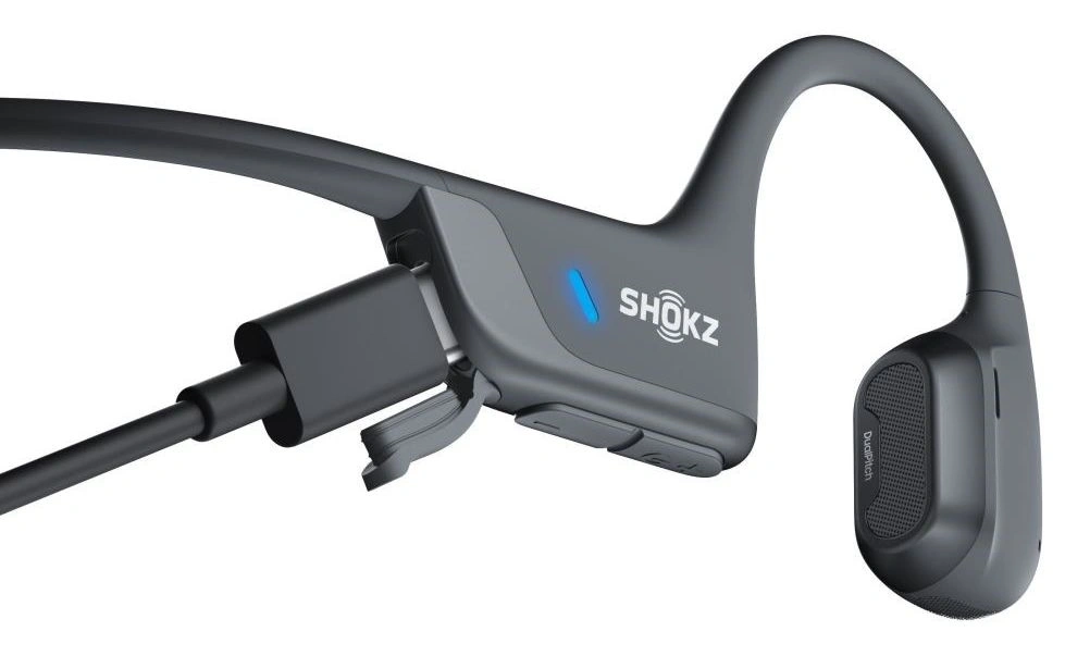 Shokz OpenRun Pro2 Mini Prémium csontvezetéses Bluetooth fekete Open-Ear sport fejhallgató
