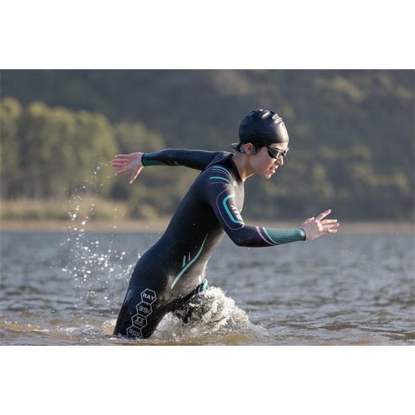 Shokz OpenSwim Pro USB-C csontvezetéses Bluetooth szürke Open-Ear sport fejhallgató