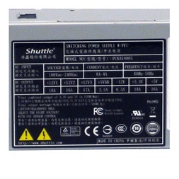 Shuttle XPC-hez (PC63J) mini desktop tápegység 500W BOX