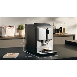 Siemens TF303E01 szürke automata kávéfőző