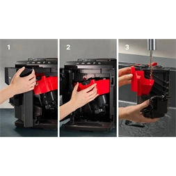 Siemens TP511R09 fekete automata kávéfőző