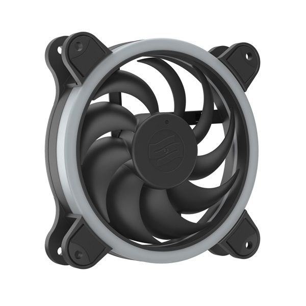 SilentiumPC 120mm Corona HP EVO ARGB ház hűtőventilátor