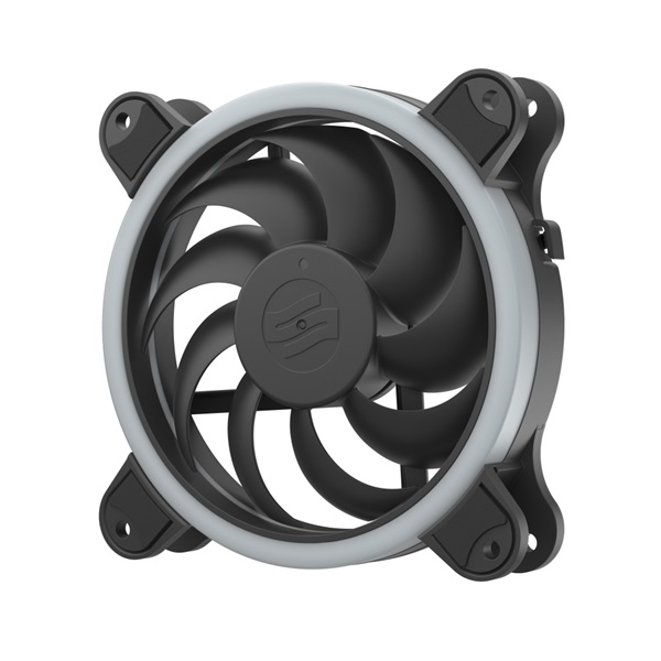 SilentiumPC 120mm Corona HP EVO ARGB ház hűtőventilátor
