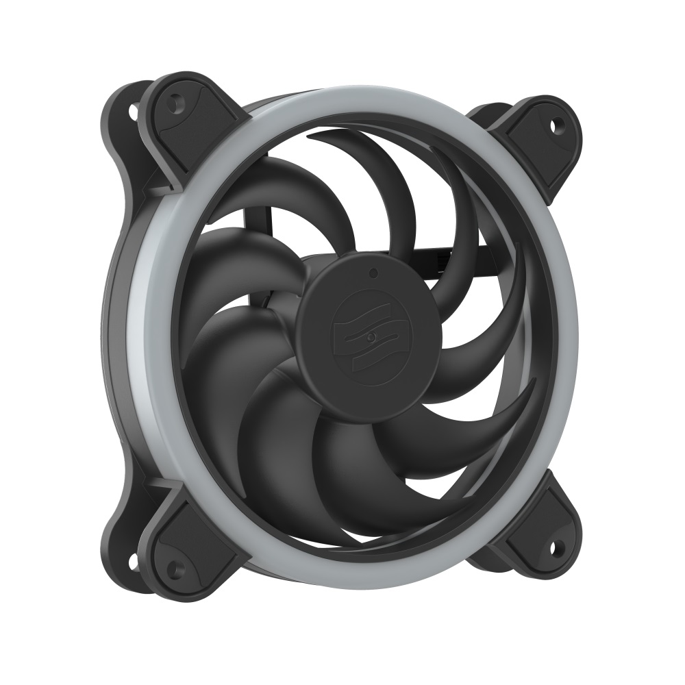 SilentiumPC 120mm Corona HP EVO ARGB ház hűtőventilátor