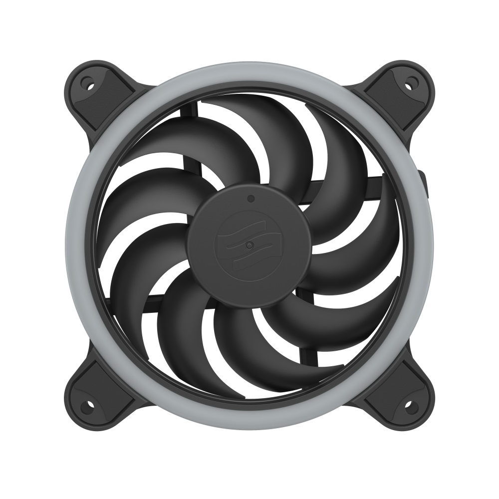 SilentiumPC 120mm Corona HP EVO ARGB ház hűtőventilátor
